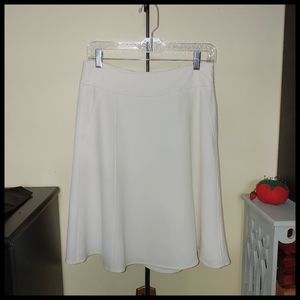 Calvin Klein White/Cream Skirt